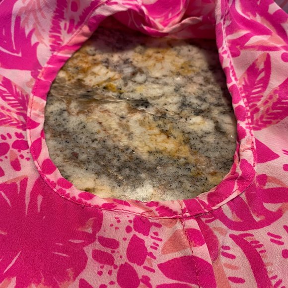 Lilly Pulitzer Iona Silk Shell Tropical Dreams - Small - Picture 4 of 16